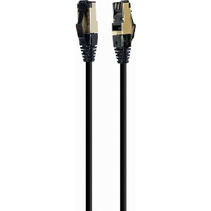 CABLEXPERT PP8-LSZHCU-BK-5M S/FTP CAT. 8 LSZH PATCH CORD BLACK 5 M