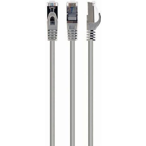CABLEXPERT S/FTP CAT. 6A LSZH PATCH CORD GREY 25 M PP6A-LSZHCU-25M