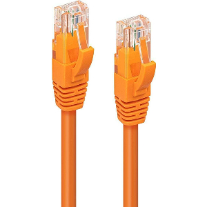 CABLEXPERT S/FTP CAT. 6A LSZH PATCH CORD ORANGE 0.5 M PP6A-LSZHCU-O-0.5M