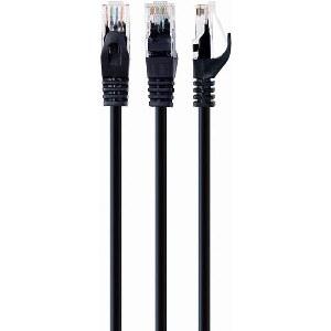 CABLEXPERT UTP CAT6 PATCH CORD 1.5 M BLACK