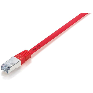 EQUIP 225420 PATCHCABLE C5E F/UTP 1M RED