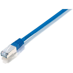 EQUIP 225437 CAT.5E F/UTP PATCH CABLE BLUE 0.50M