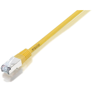 EQUIP 225467 CAT.5E F/UTP PATCH CABLE YELLOW 0.50M