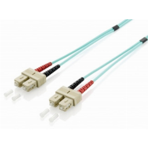 EQUIP 255321 FIBER OPTIC PATCHCABLE SC/SC 50‘ OM3 1,0M LSOH