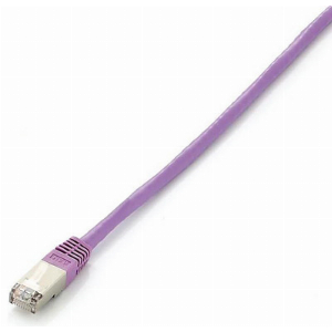 EQUIP 605557 PATCH CABLE C6 S/FTP HF PURPLE 0.5M