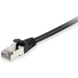 EQUIP 605597 PATCH CABLE CΑΤ.6 S/FTP HF 0.50M BLACK