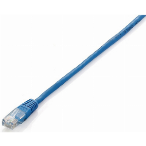 EQUIP 625433 ECO PATCHCABLE U/UTP CAT6 26AWG 250MHZ 0.25M BLUE