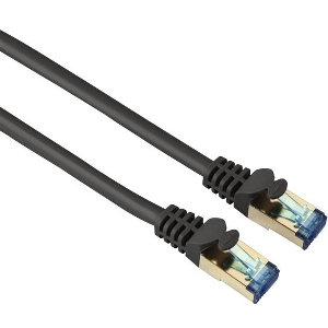 HAMA 45053 CAT-6-NETWORK CABLE PIMF GOLD-PLATED, DOUBLE SHIELDED 3M