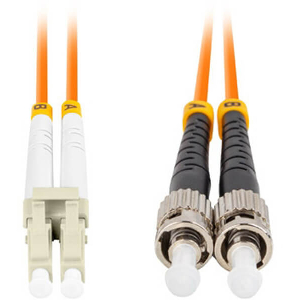 LANBERG FIBER OPTIC PATCHCORD MM ST/UPC-LC/UPC DUPLEX LSZH OM2 50/125 3.0MM 10M ORANGE