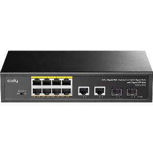 CUDY GS1010PS2 GIGABIT 10PORT SWITCH POE
