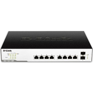 D-LINK DGS-1100-10MPV2 10-PORT POE+ GIGABIT SMART MANAGED SWITCH