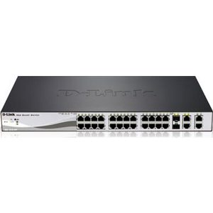 D-LINK DGS-1210-28P 28-PORT GIGABIT POE SMART MANAGED SWITCH INCLUDING 4 SFP PORTS