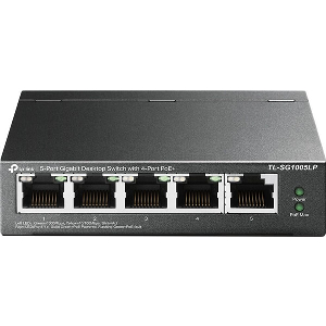 TP-LINK TL-SG1005LP 5-PORT (4 GIGABIT POE+ 1 GIGABIT) DESKTOP SWITCH