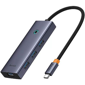 BASEUS ULTRA JOY SERIES 6-IN-1 HDMI 4K + 4X USB 3.0 + PD