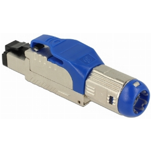 DELOCK 86487 RJ45 PLUG FIELD ASSEMBLY CAT.8.1 METAL