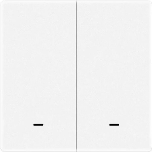 COOLSEER COL-PSW02WE WIFI PUSH LIGHT SWITCH 2 GANG WHITE