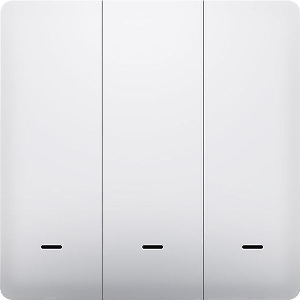 COOLSEER COL-PSW03WE WIFI PUSH LIGHT SWITCH 3 GANG WHITE