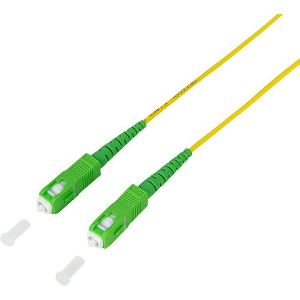 LOGILINK FIBER SIMPLEX PATCH CORD OS2 SM G.657.A2 SC/APC TO SC/APC 0.5 M