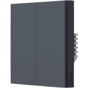 AQARA WS-EUK02 SMART WALL SWITCH H1 NO NEUTRAL DOUBLE ROCKER
