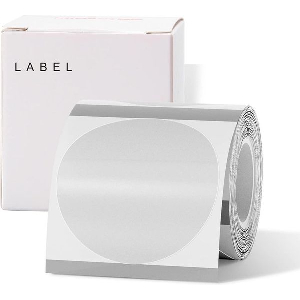 NIIMBOT THERMAL LABEL PAPER 50*50-150 TRANSPARENT ROUND A2G88918301