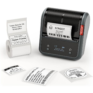 NIIMBOT THERMAL LABEL PRINTER B3S-P 3-INCH BLACK B3S-P-BLK