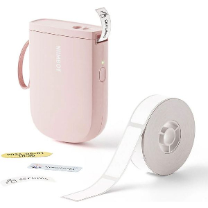 NIIMBOT THERMAL LABEL PRINTER D11-H 0.5-INCH PINK D11-H-P