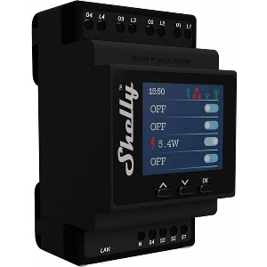 SHELLY 4PRO PM ΡΕΛΕ ΡΑΓΑΣ