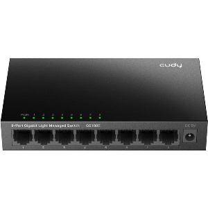 CUDY 8-PORT GIGABIT LIGHT MANAGED SWITCH