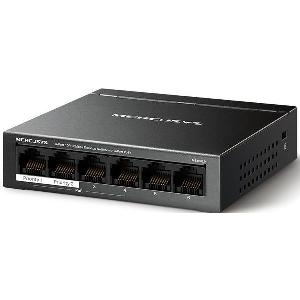 MERCUSYS MS106LP 6-PORT 10/100MBPS DESKTOP SWITCH WITH 4-PORT POE+