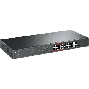 TP-LINK TL-SG1218MP 18-PORT GIGABIT RACKMOUNT SWITCH WITH 16 POE+