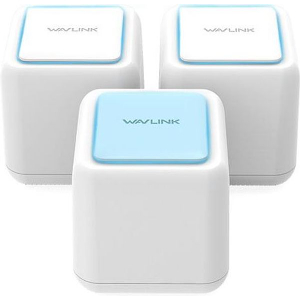 WAVLINK HALO BASE PRO AC1200 DUAL-BAND WHOLE HOME MESH WIFI SYSTEM WITH TOUCHLINK 3 PACK WL-WN535M3