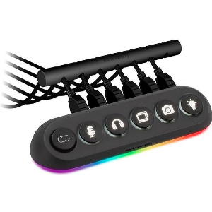STREAMPLIFY HUB DECK 5 - 5 PORT STREAMING DECK 4X USB 3.0, 1X USB 2.0, RGB, 12V