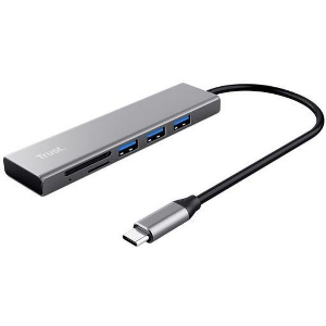 TRUST HALYX FAST USB-C HUB & CARD READER