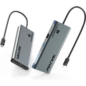 WAVLINK THUNDERBOLT 3 SINGLE 5K DUAL 4K MINI DOCKING STATION WL-UTD05