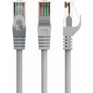 CABLEXPERT UTP CAT6 PATCH CORD 1.5M GREY PP6U-1.5M