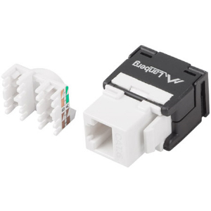 LANBERG KEYSTONE TOOLLESS MODULE RJ45 180° UTP CAT.6