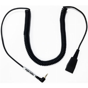 SUPERVOICE SVC-QDJ25A HEADSET QD TO SINGLE 2.5MM JACK CONNECTING BOTTOM CABLE