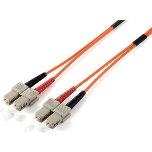 EQUIP 253336 FIBER OPTIC PATCH CABLE SC/SC 9/125Μ 10M LSOH