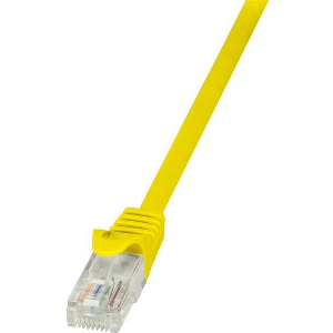 LOGILINK PATCH CABLE CAT.6 U/UTP YELLOW 2M ECONLINE