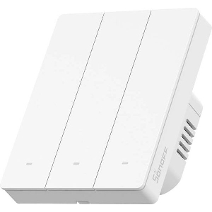 SONOFF M5-3C-80W MATTER SMART WALL SWITCH 3 CHANNELS WHITE FOR FRAME
