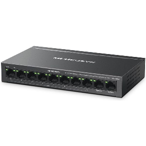 MERCUSYS MS110CMP 8-PORT 10/100 MBPS+2-PORT GIGABIT DESKTOP SWITCH WITH 8-PORT POE+