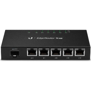 UBIQUITI EDGEROUTER X SFP WIRED ROUTER GIGABIT ETHERNET BLACK 12 MONTHS GUARANTEE