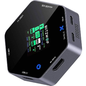BLITZWOLF 8IN1 DOCKING STATION BW-TH16 USB 100W LCD SMART DISPLAY