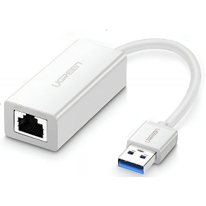 UGREEN CR111 ETHERNET ADAPTER RJ45 USB 3.0 WHITE