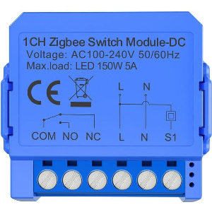 AVATTO ZWSM16-DC-1 ZIGBEE 1 CHANNEL SMART SWITCH