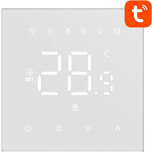 AVATTO WT410-BH-3A-W SMART THERMOSTAT 16A GAS BOILER TUYA WIFI WHITE