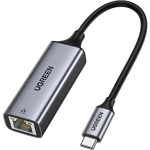 UGREEN CM199 ETHERNET ADAPTER RJ45 TYPE-C GREY