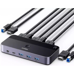 KVM SWITCH 2 ΘΕΣΕΩΝ USB/HDMI UGREEN CM664 15707