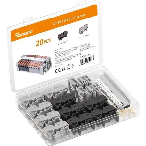 SONOFF DIN RAIL WIRE CONNECTOR 20 PCS