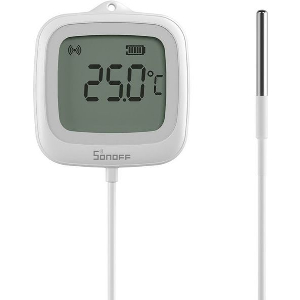 SONOFF SNZB-02LD ZIGBEE LCD ΘΕΡΜΟΜΕΤΡΟ ΜΕ ΕΝΣΩΜΑΤΩΜΕΝΟ ΚΑΛΩΔΙΟ ΑΙΣΘΗΤΗΡΑ